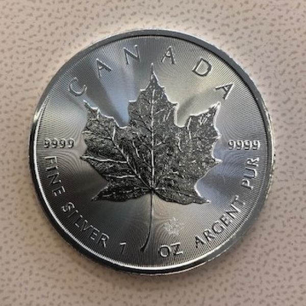 Maple Leaf Kanada Silber Tube (25 x 1 oz) verschiedene Jahrgänge