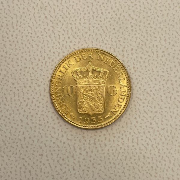 Niederlande 10 Gulden Wilhelmina Feingew. 6,05 g