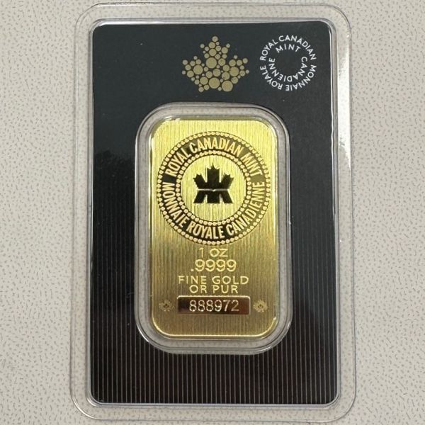 1 oz / 31,1 g Goldbarren Royal Canadian Mint 