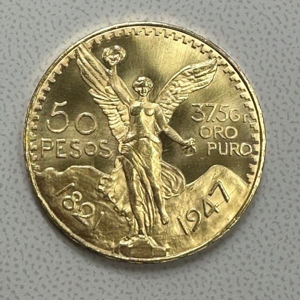 50 Pesos Mexico Centenario