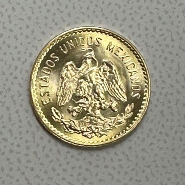 2,5  Pesos Mexico Centenario