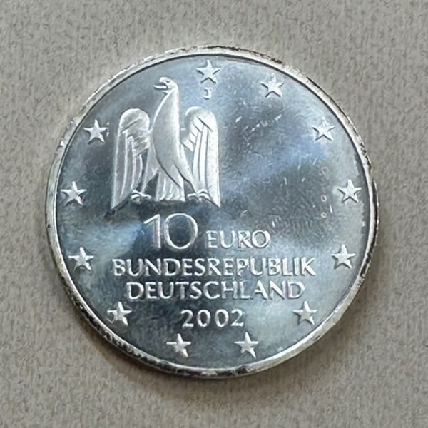 110 x 10 € Gedenkmünzen Anlagepaket je 16,65 g Silber