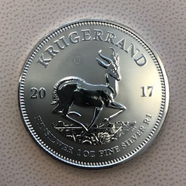 Krügerrand Südafrika Silber Tube (25 x 1 oz) differenzbest.