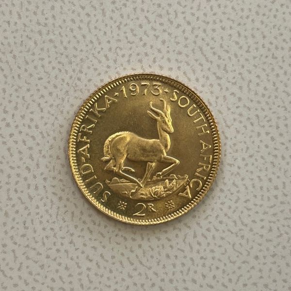 Südafrika 2 Rand verschiedene Jahrgänge Feingewicht 7,32 g 916/1000