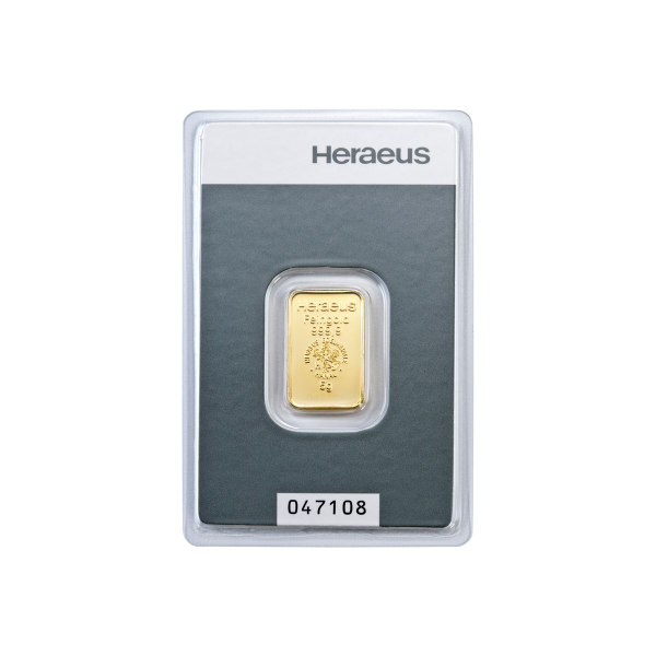 5 g - - Goldbarren HERAEUS NEUWARE BESTSELLER 2025
