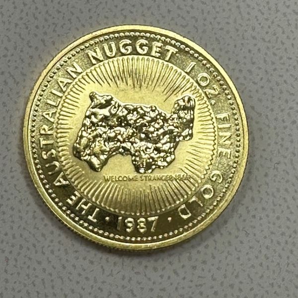 1/4 oz - - - Australien NUGGET 1986 Golden Eagle