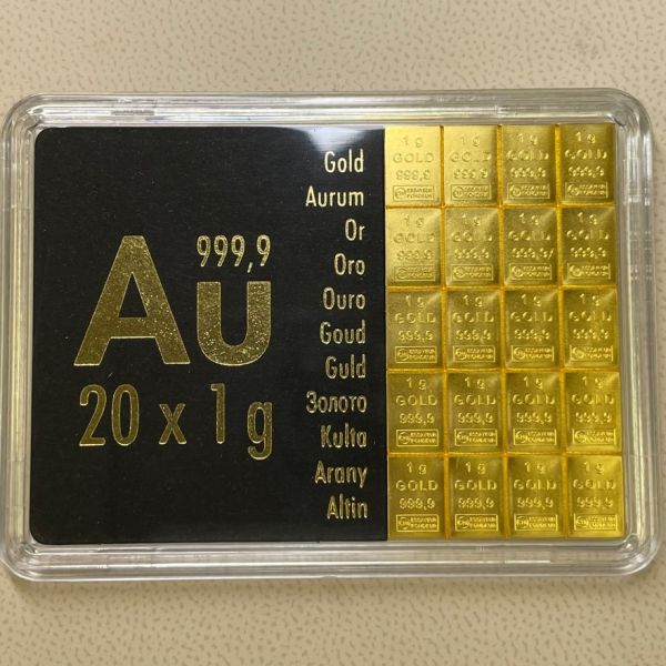 20 x 1g - Tafelbarren CombiBar NEUWARE