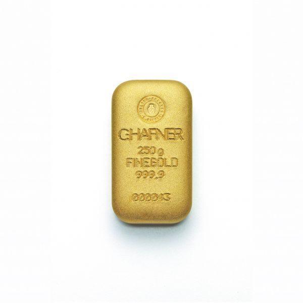 250 g - Goldbarren C.HAFNER NEUWARE