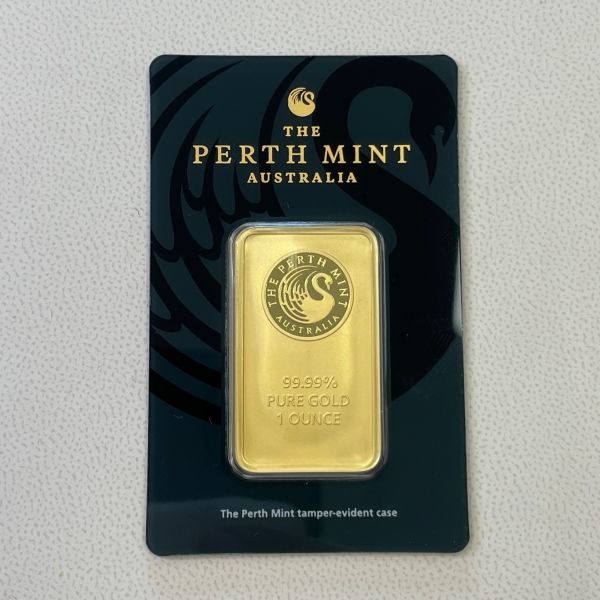 1 oz / 31,1 g - Goldbarren PERTH MINT 