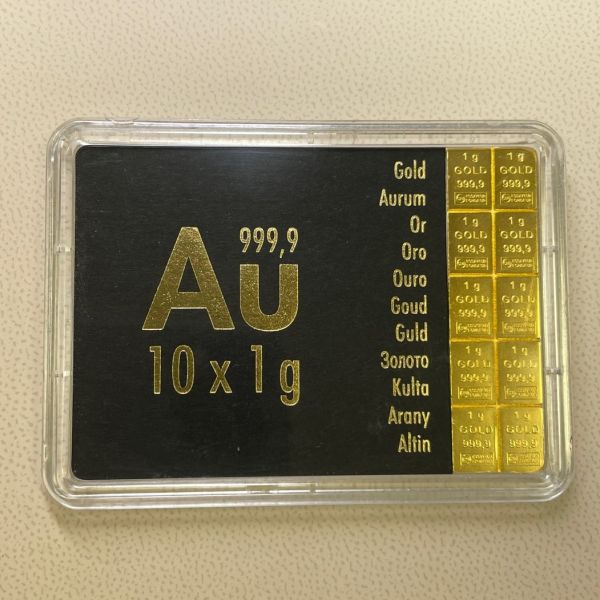10 x 1g - Tafelbarren CombiBar NEUWARE