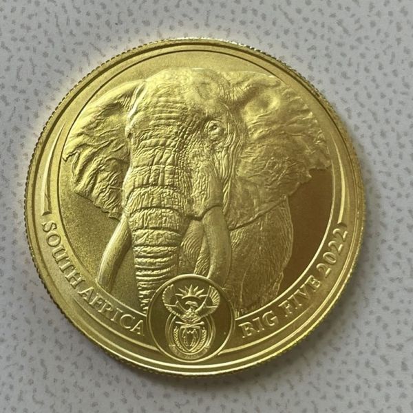 1 oz / 31,1 g - - South Africa BIG FIVE Elefant 