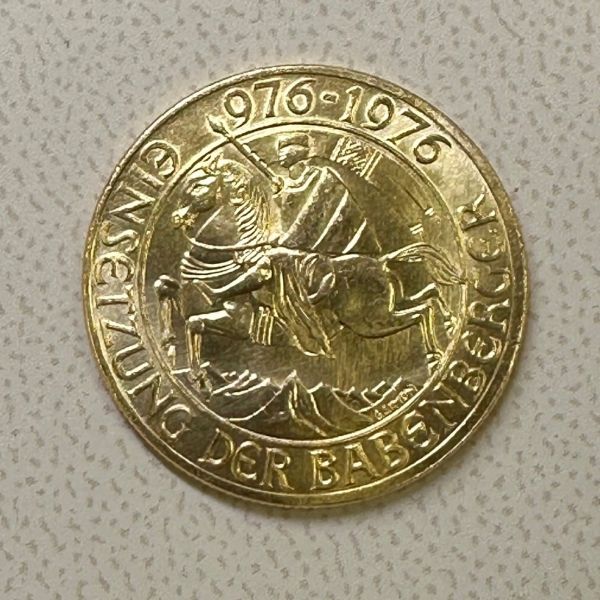 Österreich 1000 Schilling Babenberger 12,15 g Feingehalt