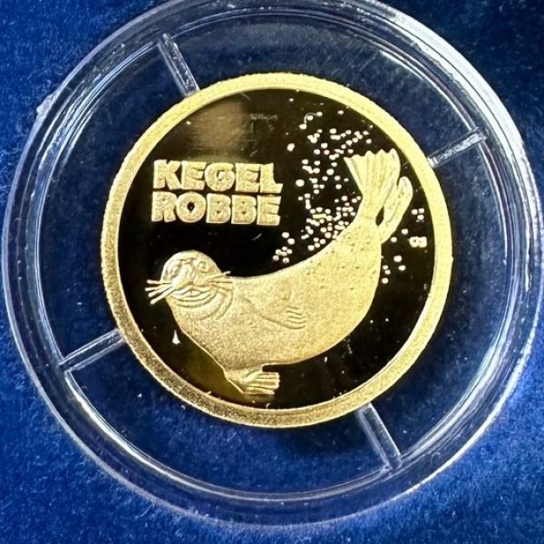 Kegelrobbe 20 Euro 2022  1/8 oz GESCHENKIDEE 