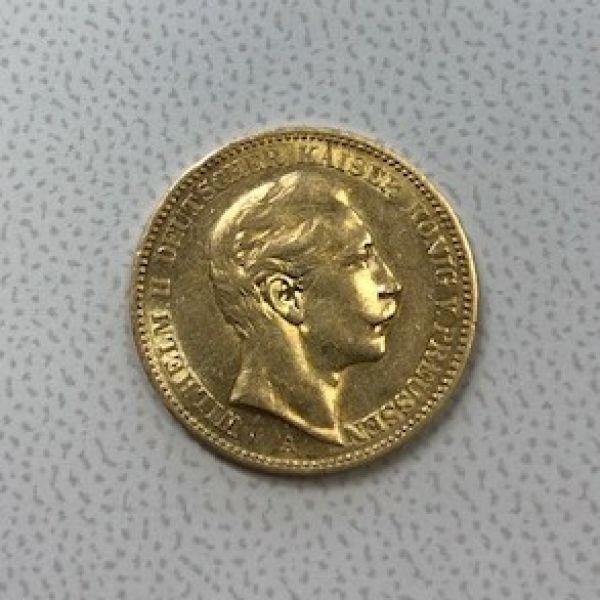 10 Mark Kaiserreich verschiedene Jahrgänge Feingewicht 3,58 g 900/1000