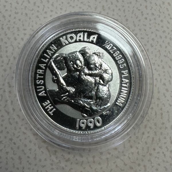 Koala Platinmünze 1/4 oz 1990