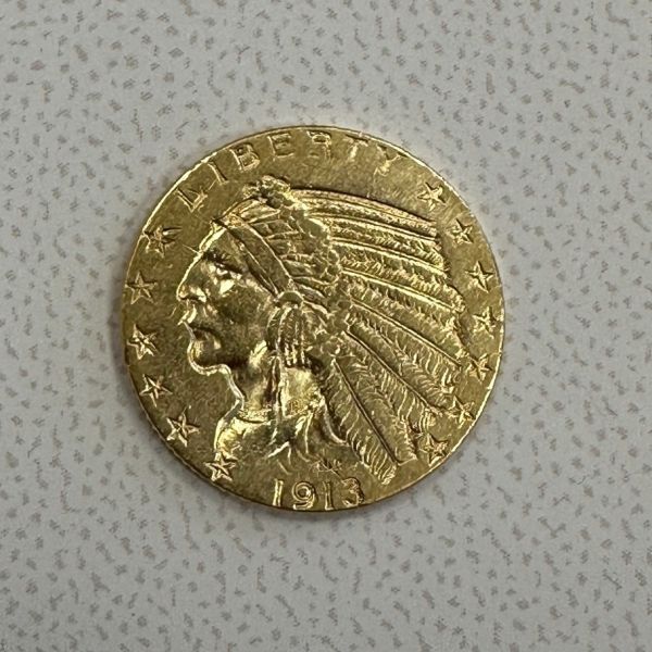 Amerika Indian Head 2,5 Dollar USA 