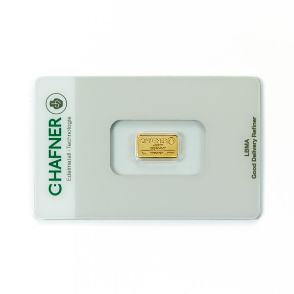 2 g - - - Goldbarren C.HAFNER NEUWARE BESTSELLER 2025