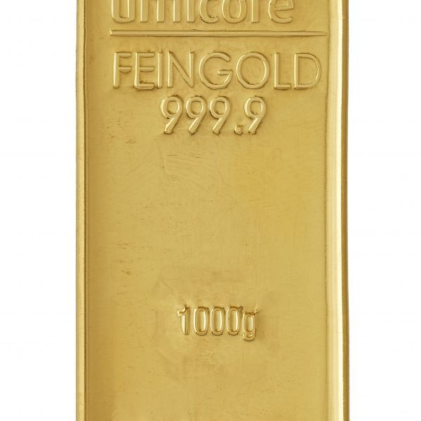 1000 g - Goldbarren UMICORE NEUWARE