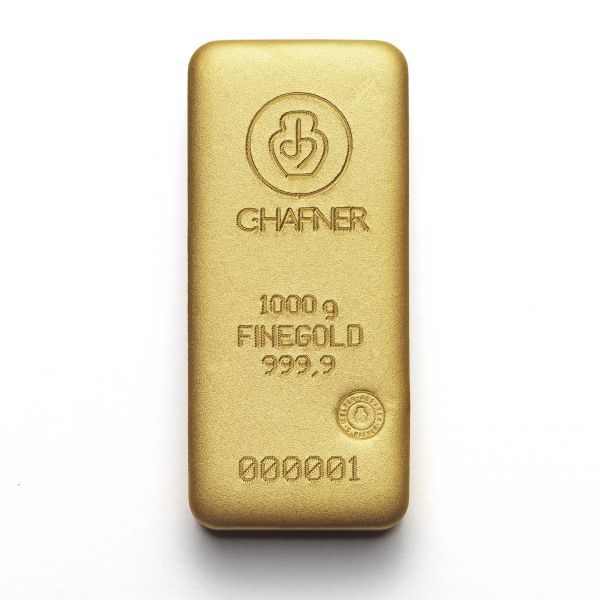1000 g - Goldbarren 